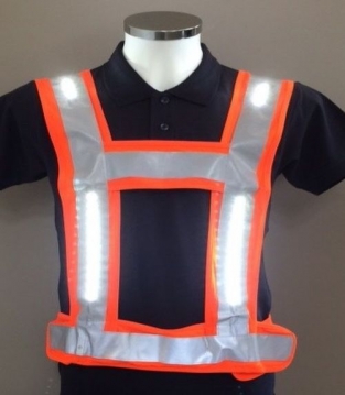 Light Vest Pro White RWS oranje